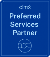 Citrix partner designation badge for preferred consulting services for citrix and netscaler technologies awarded to Ferroque Systems
