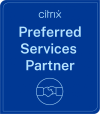 Citrix partner designation badge for preferred consulting services for citrix and netscaler technologies awarded to Ferroque Systems