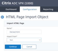 HowTo: Creating a Failure Page for Post-Auth EPA