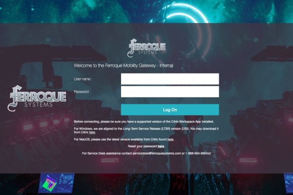 citrix gateway login page custom footer header logo rewrite password reset