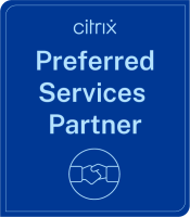Badge de désignation partenaire Citrix pour les services de consultation préférés pour les technologies Citrix et Netscaler attribué à Ferroque Systems