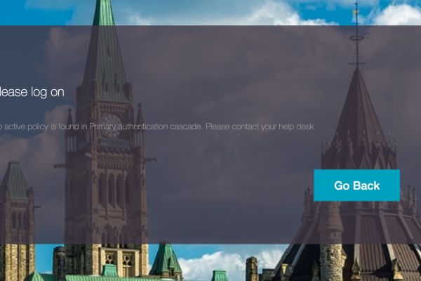 citrix netscaler No active policy is found in Primary authentication cascade
